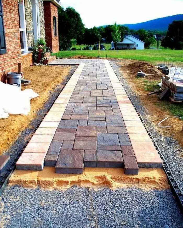 conception d'allée de jardin