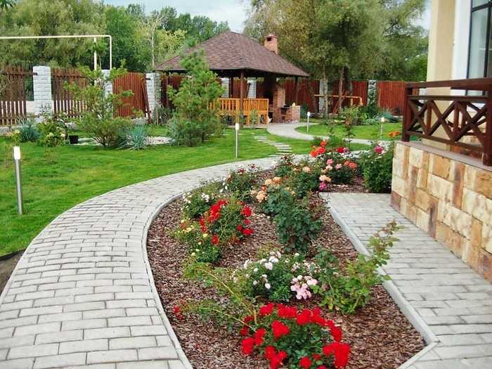 conception d'allée de jardin