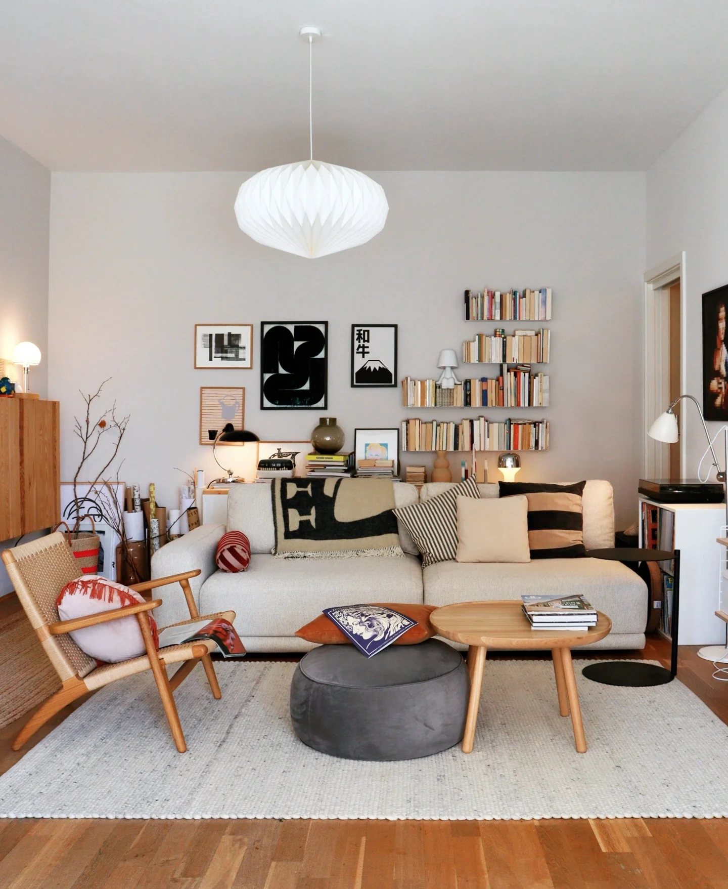 9. Eclectic Layers with Warm Neutrals (Warm and Cozy Living Room Ideas)