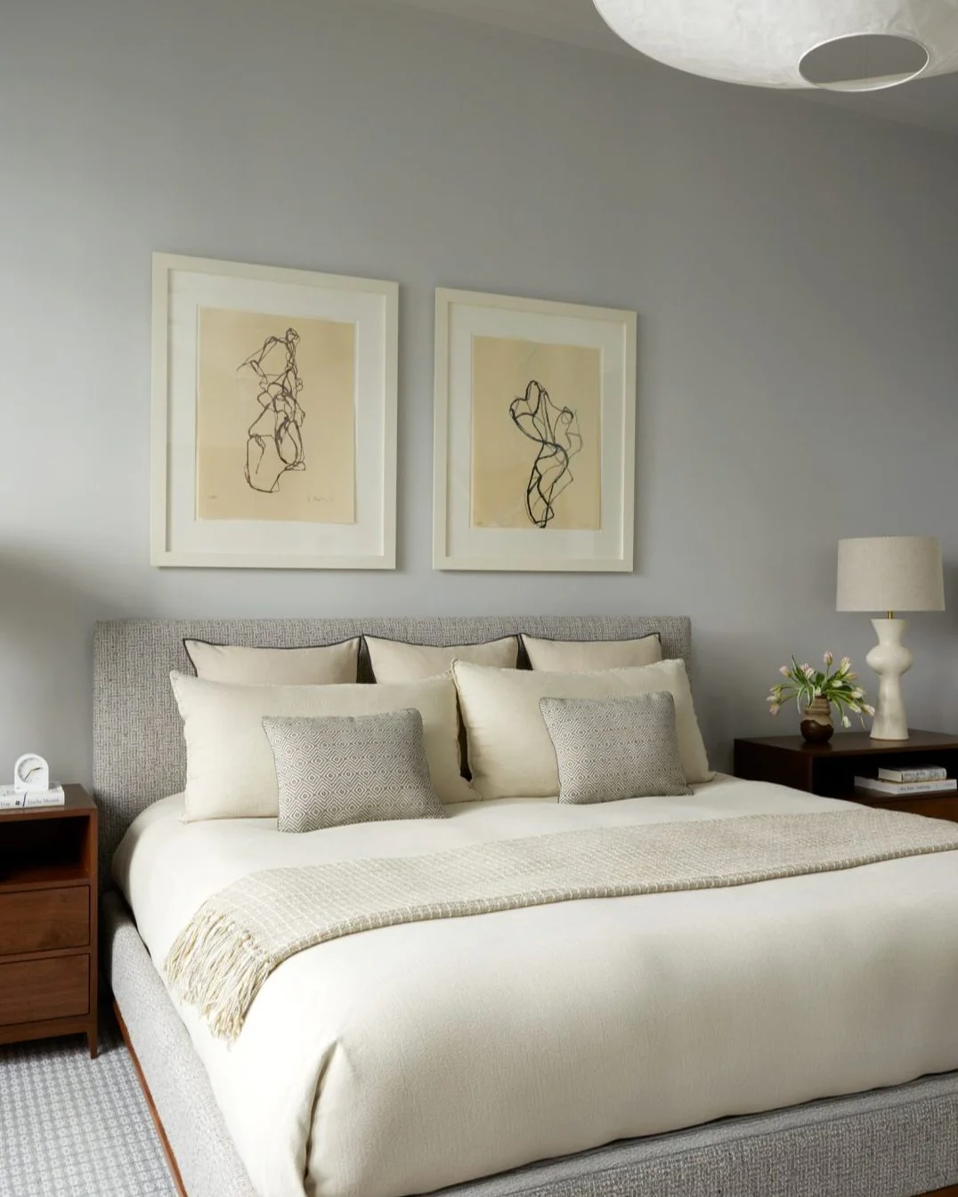 11. Textural Neutrals in Modern Tranquility (Serene Bedroom Ideas)