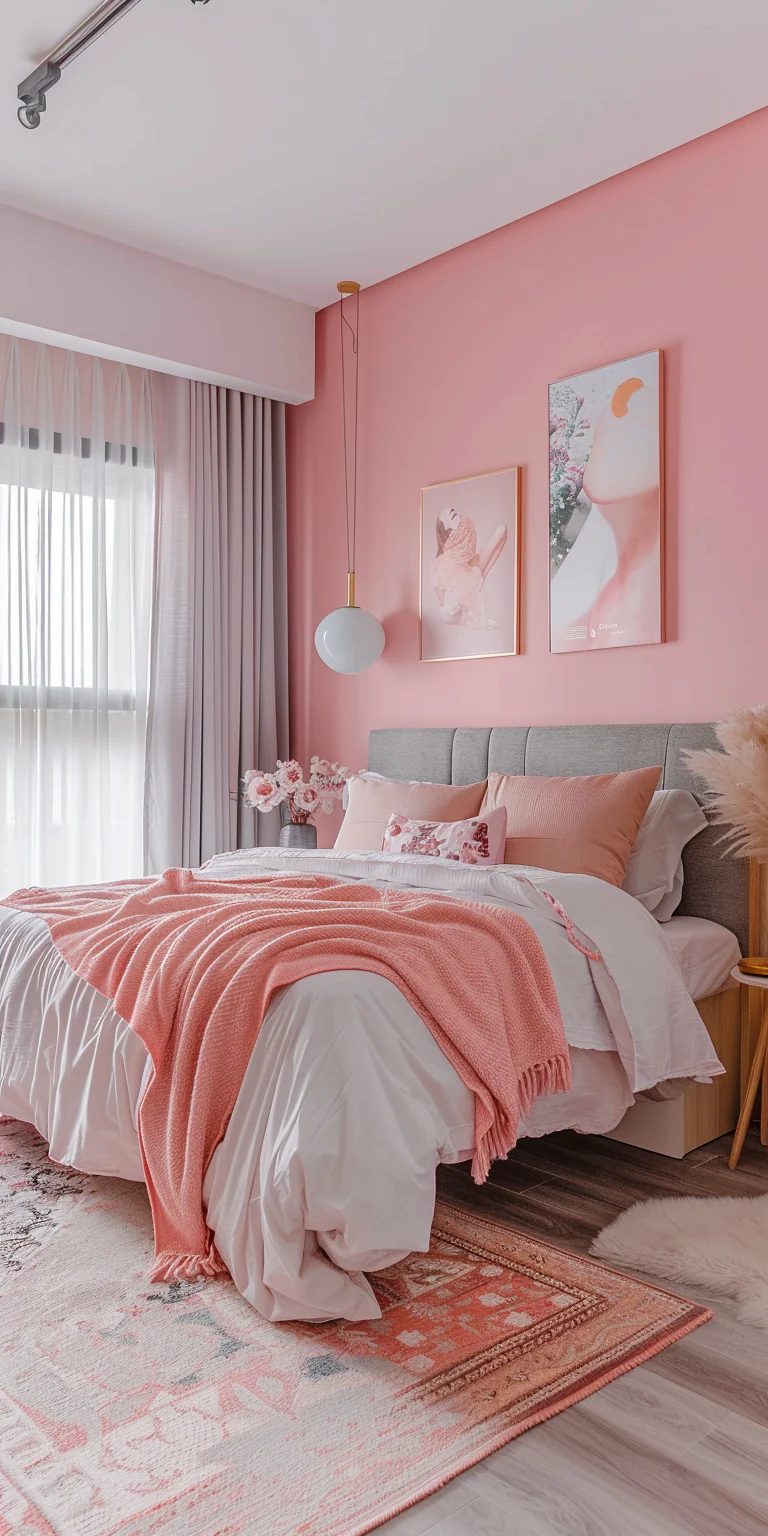 Small Pink Bedroom Design Ideas