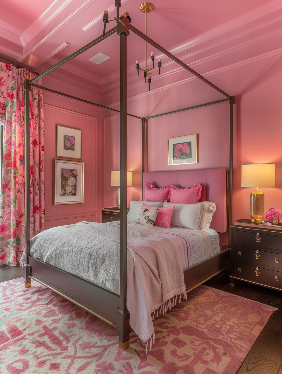 Dream Pink Bedroom Design Ideas