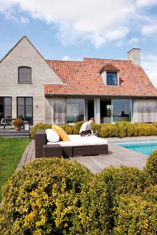 conception de cour de maison privée