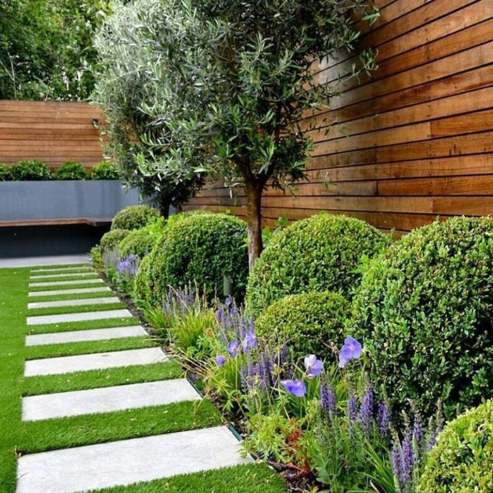 Le buis en aménagement paysager