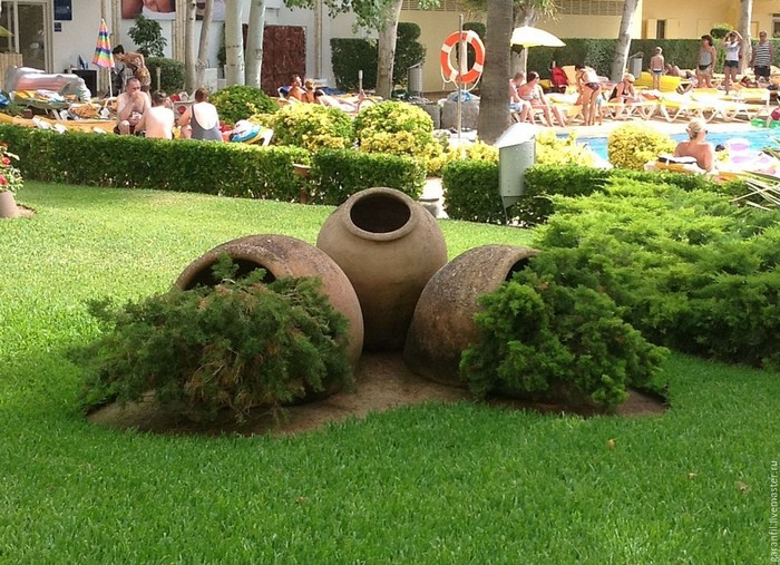 parterres de fleurs à la campagne