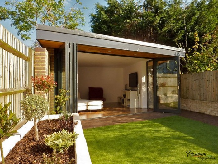 Aménagement paysager de la cour