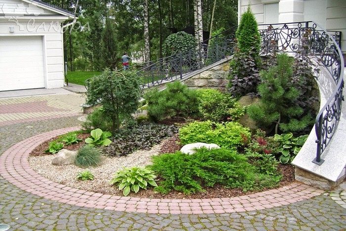 Conception de parterre de fleurs