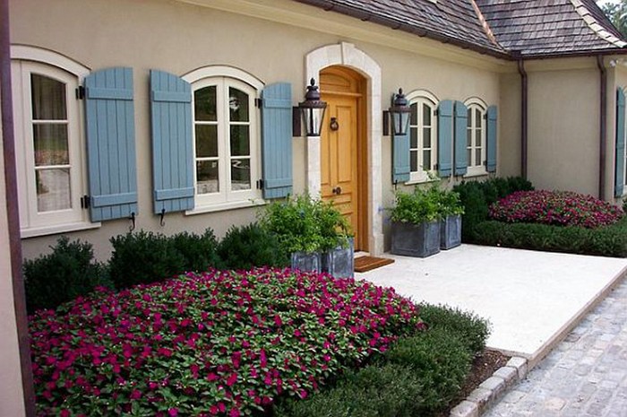 Conception de parterre de fleurs