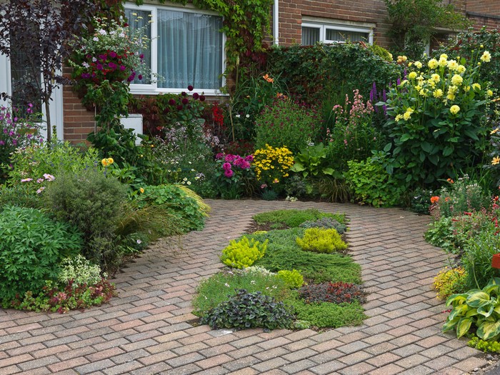 Conception de jardin de fleurs