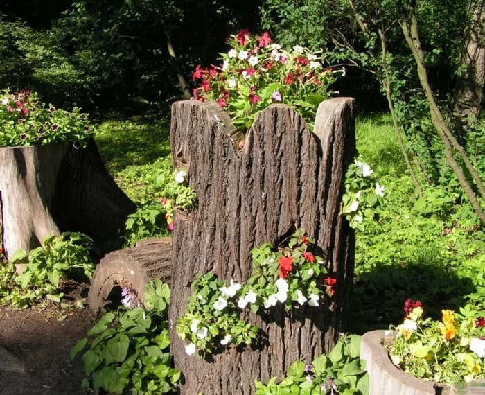 déco pour le jardin en bois
