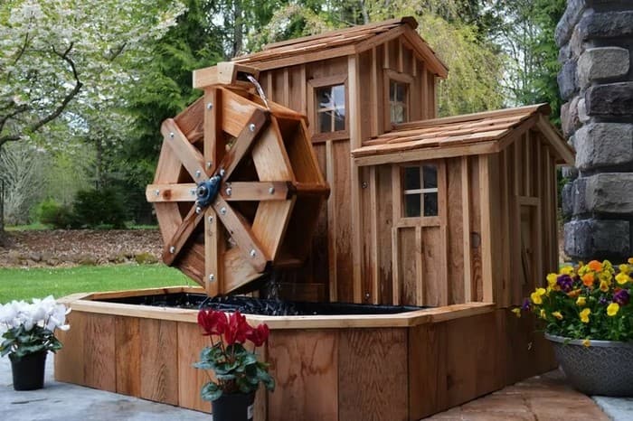 déco pour le jardin en bois