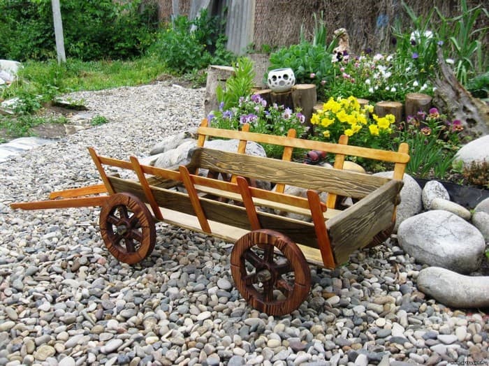 déco pour le jardin en bois