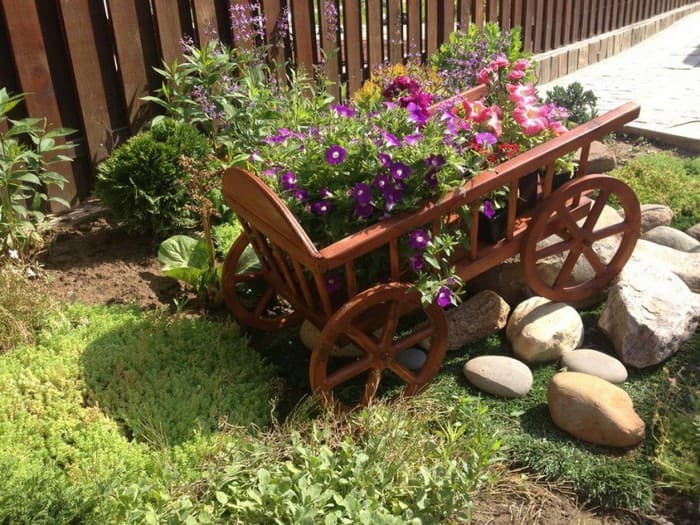 déco pour le jardin en bois