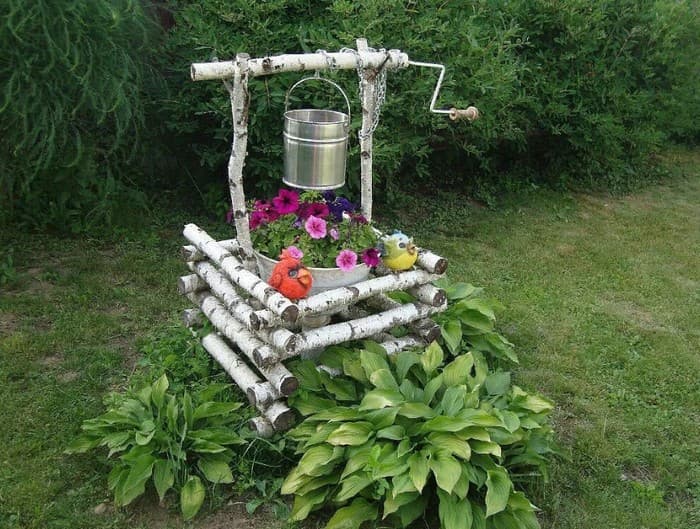 déco pour le jardin en bois