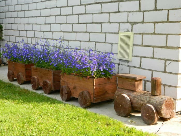 déco pour le jardin en bois