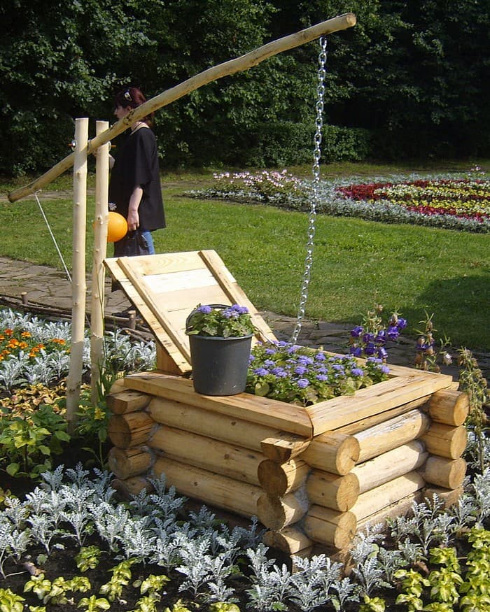 déco pour le jardin en bois