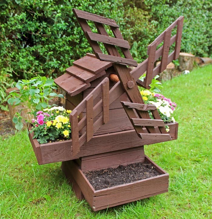 déco pour le jardin en bois