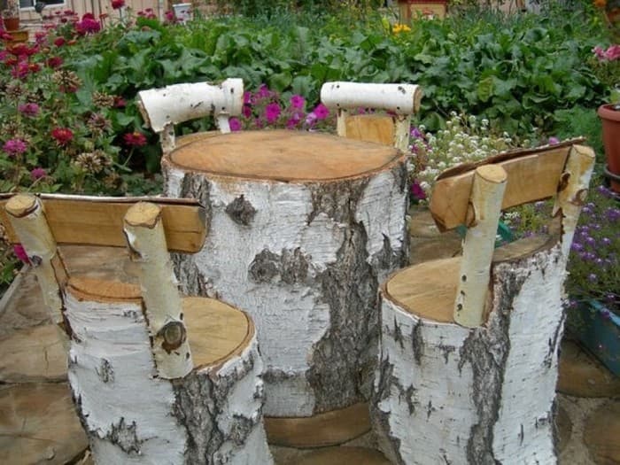 déco pour le jardin en bois