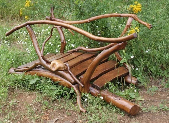 déco pour le jardin en bois