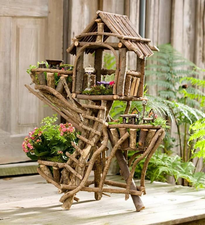 déco pour le jardin en bois
