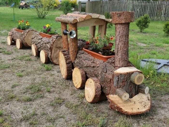déco pour le jardin en bois