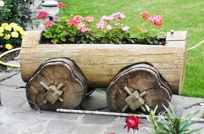 déco pour le jardin en bois