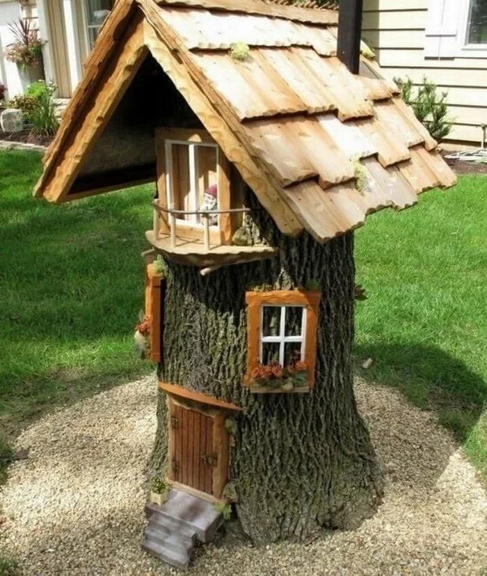 déco pour le jardin en bois