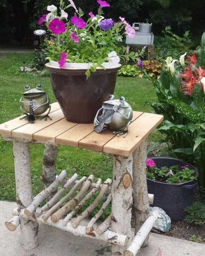 déco pour le jardin en bois