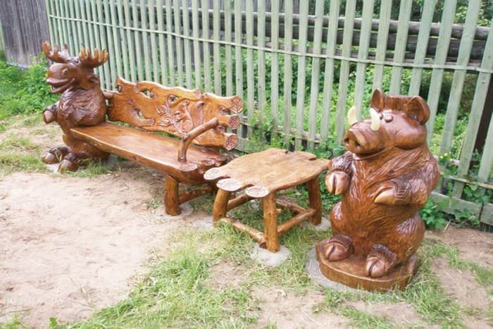 déco pour le jardin en bois