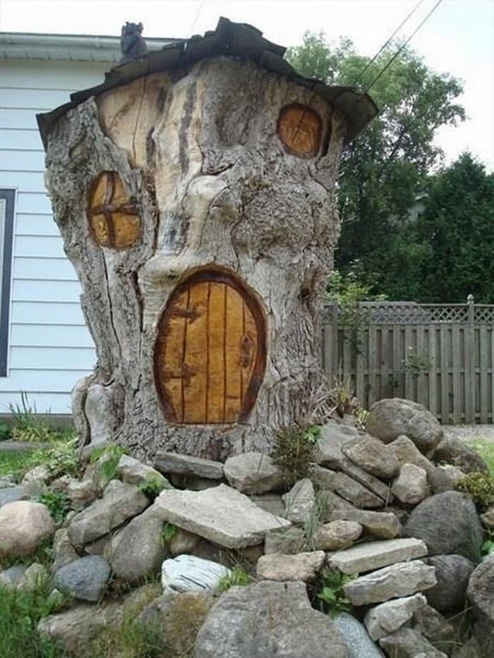 déco pour le jardin en bois