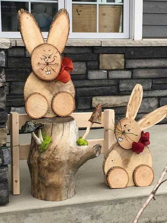 Décorations de jardin bricolage