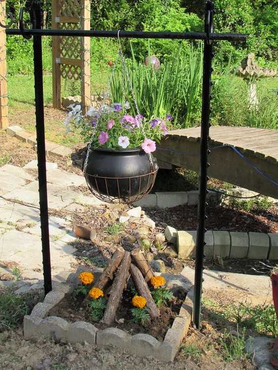 Décorations de jardin bricolage