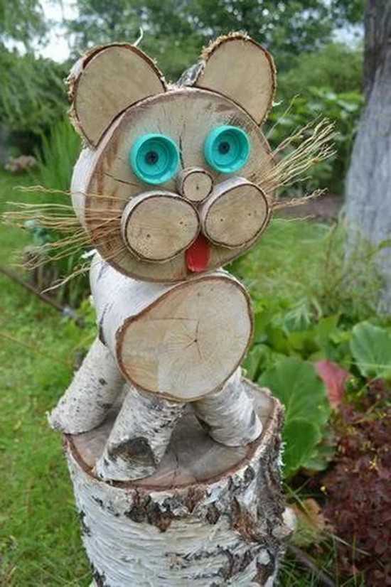 Décorations de jardin bricolage