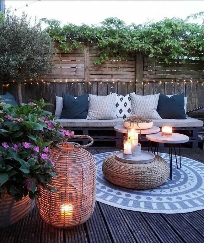 aménagement de la cour