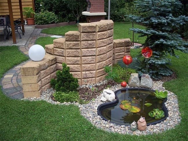 aménagement de la cour