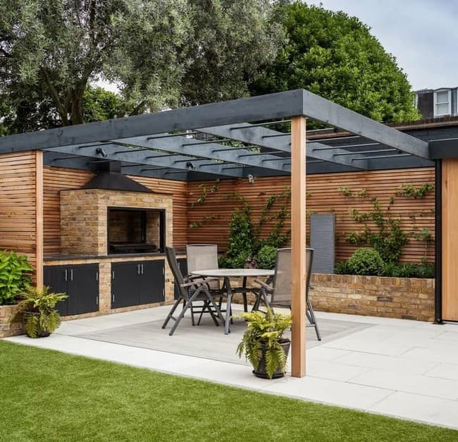 aménagement de la cour