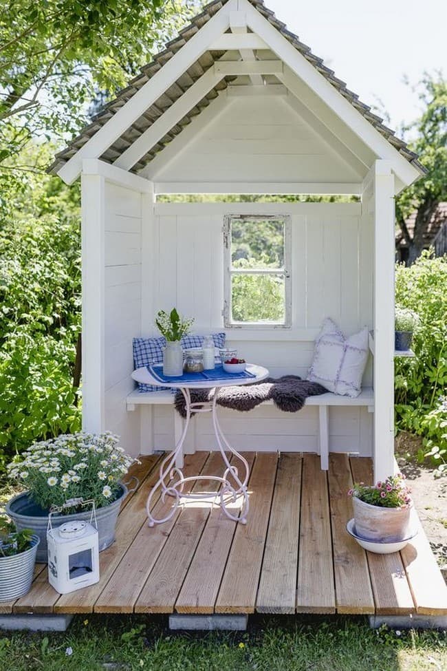 aménagement de la cour