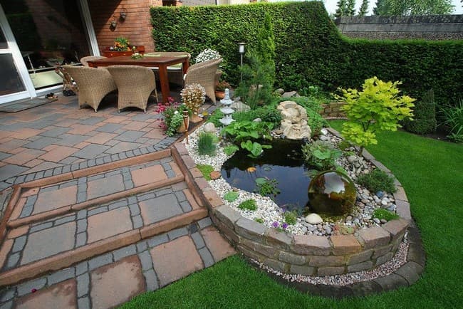 aménagement de la cour