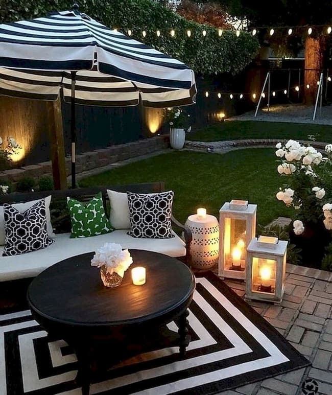 aménagement de la cour