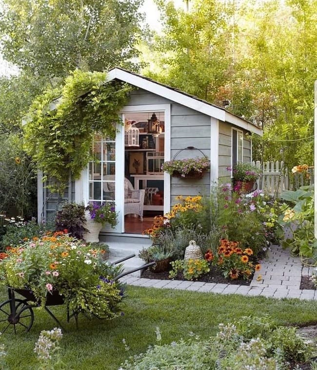 aménagement de la cour