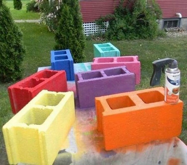 Idées pour donner du parpaing