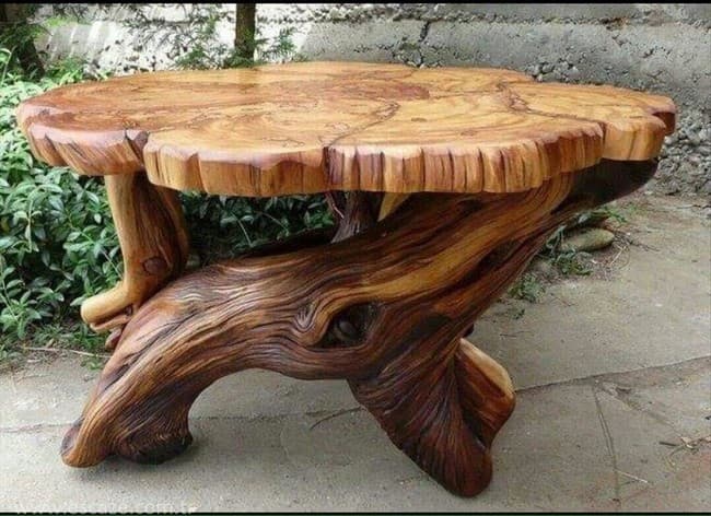 mobilier d'extérieur en bois