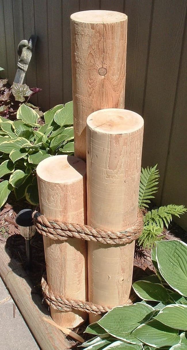 mobilier d'extérieur en bois