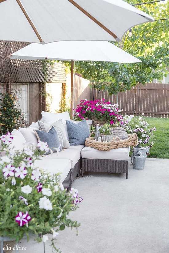 aménagement de la cour