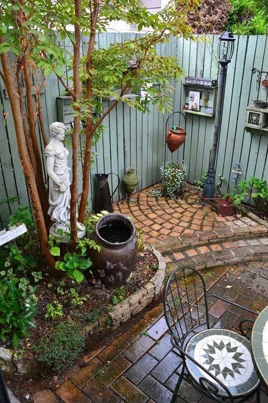 conception de cour simple