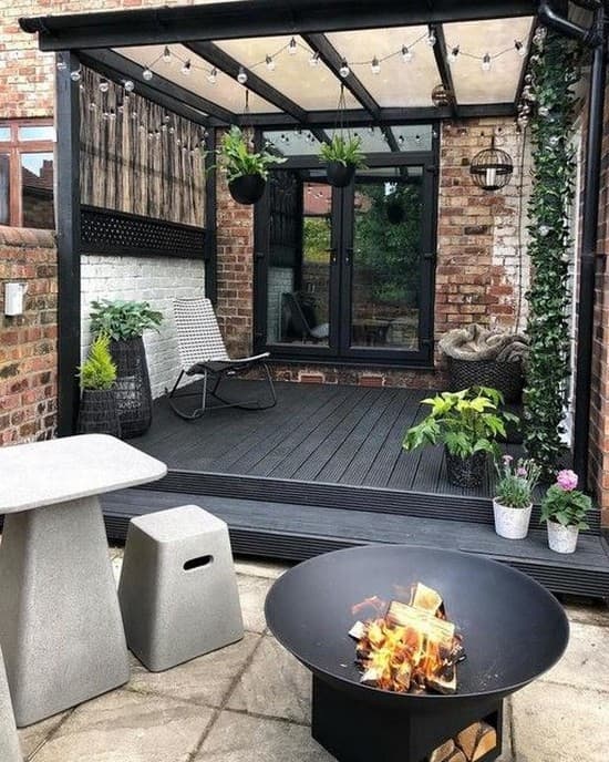 conception de cour privée