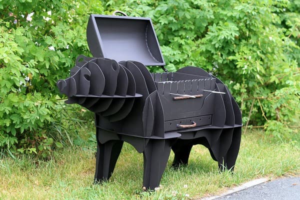 grille en fer forgé