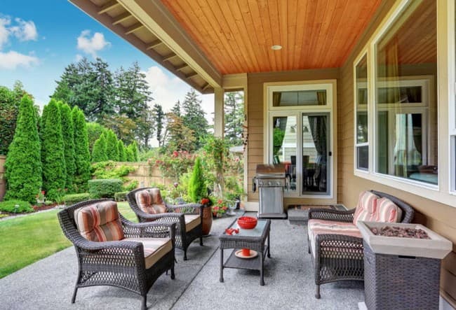 conception de terrasse de maison