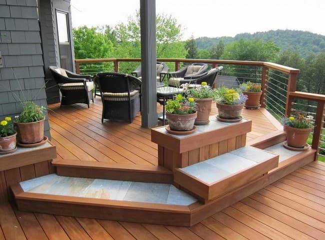 conception de terrasse de maison