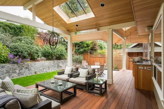 conception de terrasse de maison